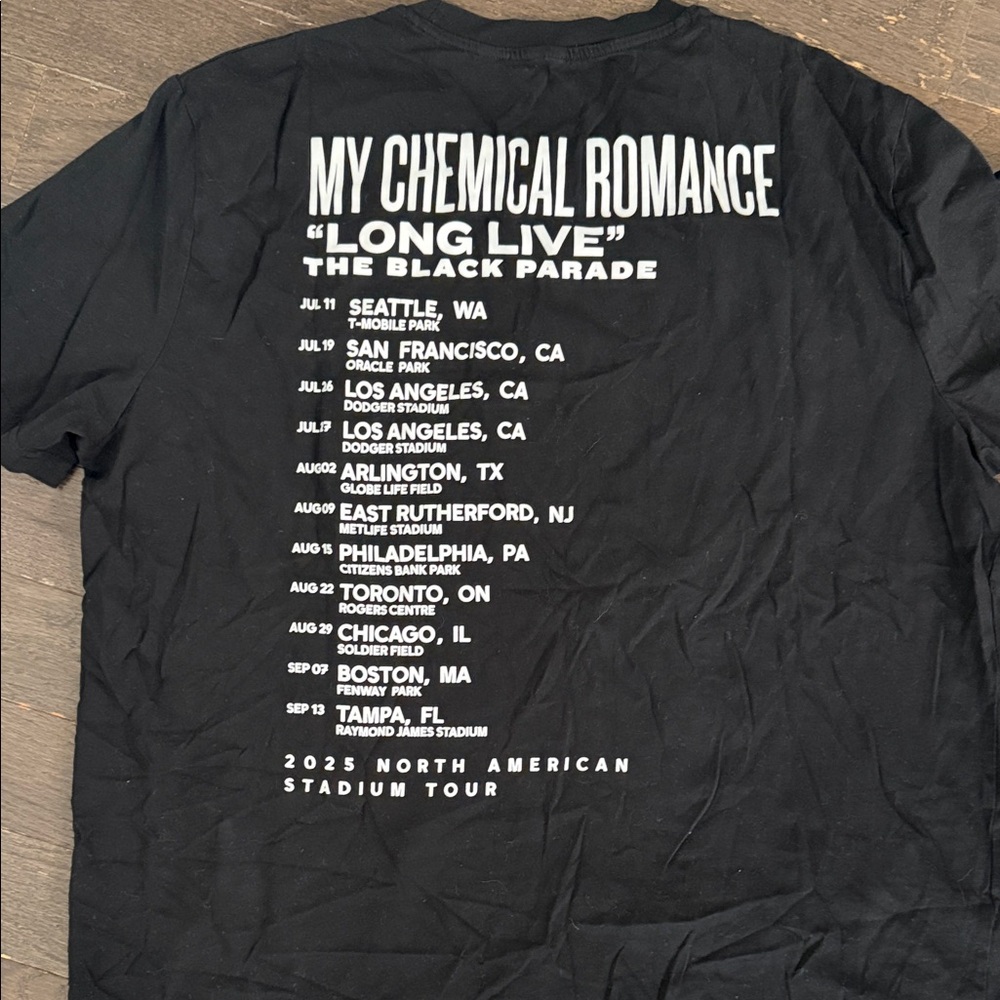 My Chemical Romance Black Graphic T-Shirt - Picture 3 of 3